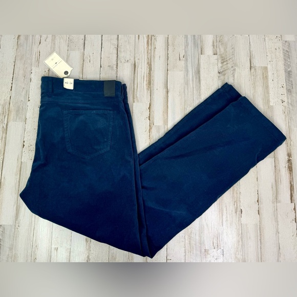 true khaki Other - True Khaki Mansfield Men's Size 40x34(44x34) Stretch Corduroy Blue Pants NWT